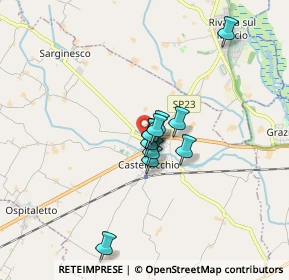 Mappa Via II Giugno, 46014 Castellucchio MN, Italia (1.09091)