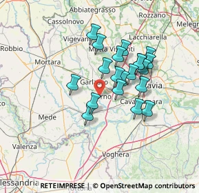 Mappa Via Matteotti, 27020 Dorno PV, Italia (11.1335)