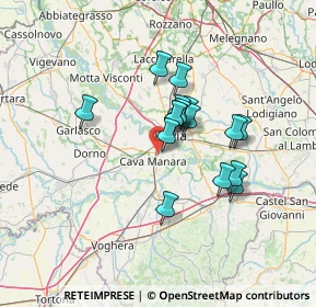 Mappa Tangenziale Ovest, 27028 San Martino Siccomario PV, Italia (10.30313)