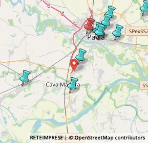 Mappa Strada Prov. Per Mortara Centro commerciale Pavia 2000 a, 27028 San Martino Siccomario PV, Italia (4.69091)