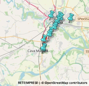Mappa Strada Prov. Per Mortara Centro commerciale Pavia 2000 a, 27028 San Martino Siccomario PV, Italia (2.81667)