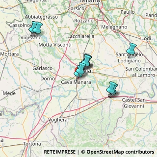 Mappa Centro Commerciale San Martino S.P. per Mortara, 27028 San Martino Siccomario PV, Italia (13.26385)