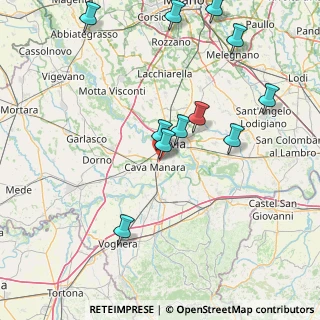 Mappa S.P. per Mortara, 27028 San Martino Siccomario PV, Italia (17.52727)