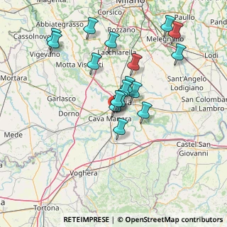 Mappa Centro Commerciale San Martino S.P. per Mortara, 27028 San Martino Siccomario PV, Italia (13.81294)