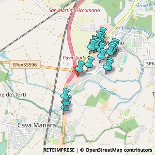 Mappa Centro Commerciale San Martino S.P. per Mortara, 27028 San Martino Siccomario PV, Italia (0.85)
