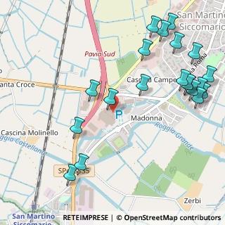 Mappa Strada Prov. Per Mortara Centro commerciale Pavia 2000 a, 27028 San Martino Siccomario PV, Italia (0.675)