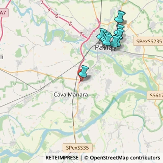 Mappa Centro Commerciale San Martino S.P. per Mortara, 27028 San Martino Siccomario PV, Italia (4.63545)
