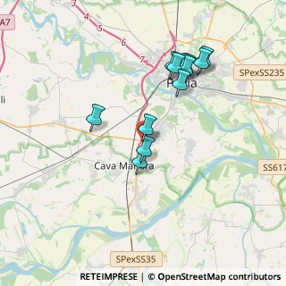 Mappa Centro Commerciale San Martino S.P. per Mortara, 27028 San Martino Siccomario PV, Italia (3.47333)