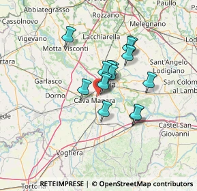 Mappa Strada Prov. Per Mortara Centro commerciale Pavia 2000 a, 27028 San Martino Siccomario PV, Italia (9.244)