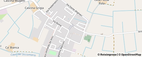 Mappa Travacò Siccomario