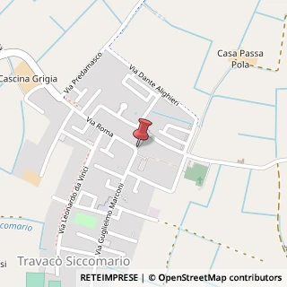 Mappa Piazza Santa Maria, 4, 27020 Travacò Siccomario, Pavia (Lombardia)