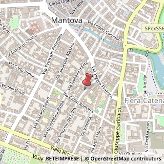 Mappa Via Guerrieri Gonzaga, 15, 46100 Mantova MN, Italia, 46100 Mantova, Mantova (Lombardia)