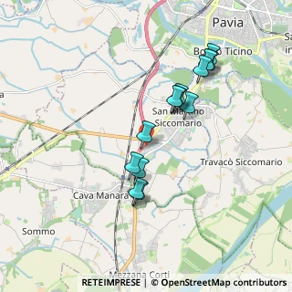 Mappa Centro Comm.Le San Martino In San Martino, 27028 San Martino Siccomario PV, Italia (1.66615)