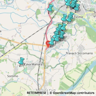 Mappa Centro Comm.Le San Martino In San Martino, 27028 San Martino Siccomario PV, Italia (2.455)