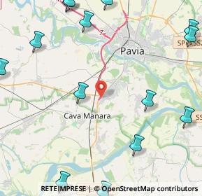 Mappa CC San Martino via SP per Mortara, 27028 San Martino Siccomario PV, Italia (6.39357)