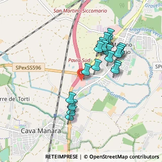 Mappa Centro Comm.Le San Martino In San Martino, 27028 San Martino Siccomario PV, Italia (0.891)