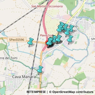 Mappa Centro Comm.Le San Martino In San Martino, 27028 San Martino Siccomario PV, Italia (0.543)