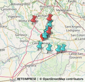 Mappa CC San Martino via SP per Mortara, 27028 San Martino Siccomario PV, Italia (8.24154)