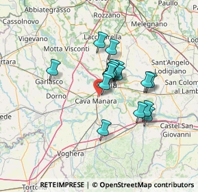 Mappa CC San Martino via SP per Mortara, 27028 San Martino Siccomario PV, Italia (10.26125)