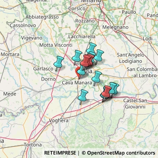 Mappa CC San Martino via SP per Mortara, 27028 San Martino Siccomario PV, Italia (9.22471)