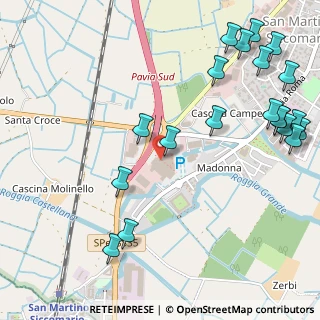 Mappa CC San Martino via SP per Mortara, 27028 San Martino Siccomario PV, Italia (0.713)