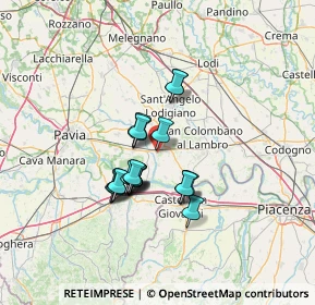 Mappa Via Liguria, 27014 Corteolona PV, Italia (10.048)