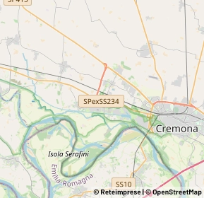 Mappa Via Passirano, 26100 Cavatigozzi CR, Italia (4.94556)