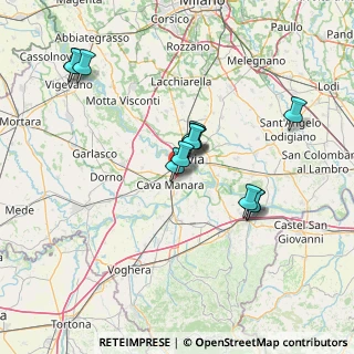 Mappa Via Goffredo Mameli, 27028 Pavia PV, Italia (13.24615)