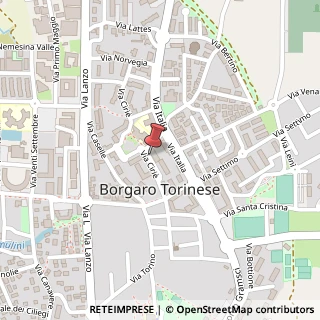 Mappa Via Nazionale, 9, 10071 Borgaro Torinese, Torino (Piemonte)