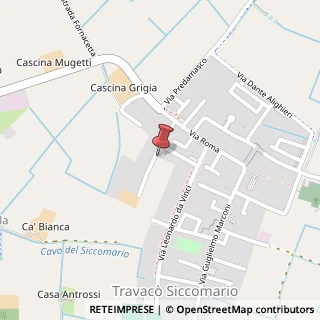 Mappa Via Mazzini, 26, 27020 Travacò Siccomario, Pavia (Lombardia)