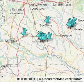 Mappa Via Canove di Sopra, 37060 Gazzo Veronese VR, Italia (11.70364)
