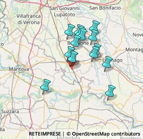 Mappa Via Canove di Sopra, 37060 Gazzo Veronese VR, Italia (11.05133)