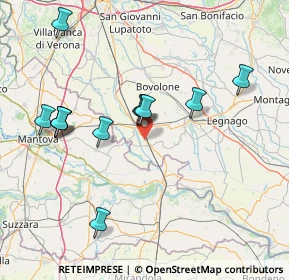 Mappa Via Canove di Sopra, 37060 Gazzo Veronese VR, Italia (15.45833)