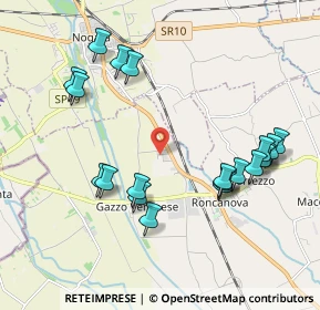 Mappa Via Canove di Sopra, 37060 Gazzo Veronese VR, Italia (2.137)