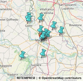 Mappa Via Sant'Egidio, 46100 Mantova MN, Italia (9.22385)