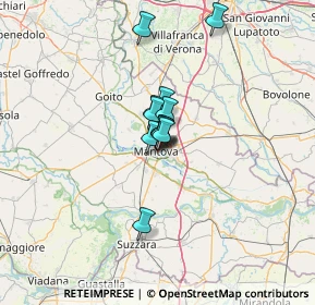 Mappa Via Sant'Egidio, 46100 Mantova MN, Italia (7.33417)