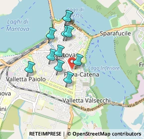 Mappa Via Sant'Egidio, 46100 Mantova MN, Italia (0.75636)