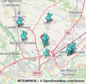 Mappa 10072 Mappano TO, Italia (3.736)