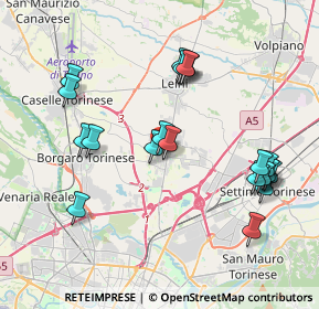 Mappa 10072 Mappano TO, Italia (4.0825)