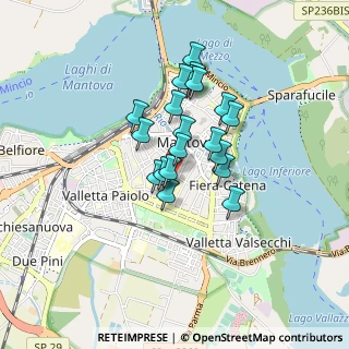 Mappa Via Mazzini, 46030 Mantova MN, Italia (0.6295)