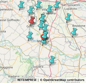 Mappa Via Mazzini, 46030 Mantova MN, Italia (14.60889)