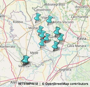 Mappa Viale Giuseppe Garibaldi, 27030 Ottobiano PV, Italia (11.466)