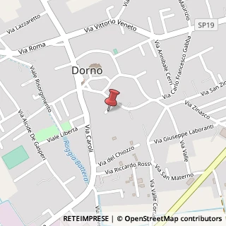 Mappa Via Passerini, 41, 27020 Dorno, Pavia (Lombardia)