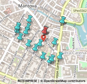 Mappa Via Pietro Frattini, 46100 Mantova MN, Italia (0.2145)