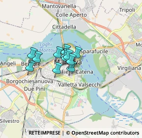 Mappa Via Pietro Frattini, 46100 Mantova MN, Italia (0.95833)
