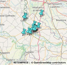 Mappa Via Pietro Frattini, 46100 Mantova MN, Italia (5.66071)