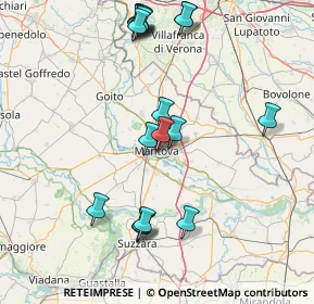 Mappa Via Pietro Frattini, 46100 Mantova MN, Italia (17.00111)
