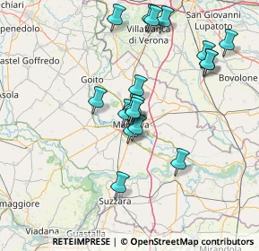 Mappa Via Fratelli Grioli, 46100 Mantova MN, Italia (13.53)