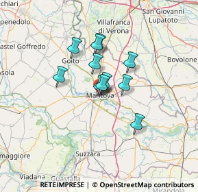Mappa Via Fratelli Grioli, 46100 Mantova MN, Italia (8.82182)