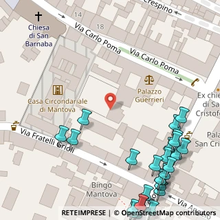 Mappa Via Fratelli Grioli, 46100 Mantova MN, Italia (0.09259)